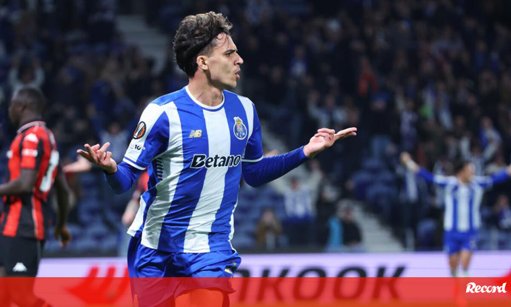 Exibição de gala de Gabri Veiga com bis e golo recorde na vitória do FC Porto