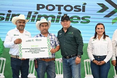 San Luis Potosí invierte más de 3,800 mdp para fortalecer el campo y a 124 mil familias