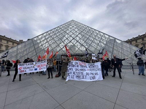 Grève au Louvre : le mouvement reconduit, le musée partiellement ouvert dans un contexte tendu