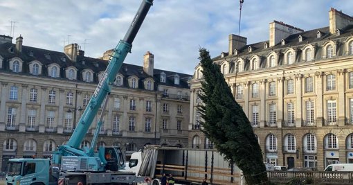 Rennes se pare pour les fêtes de fin d'année