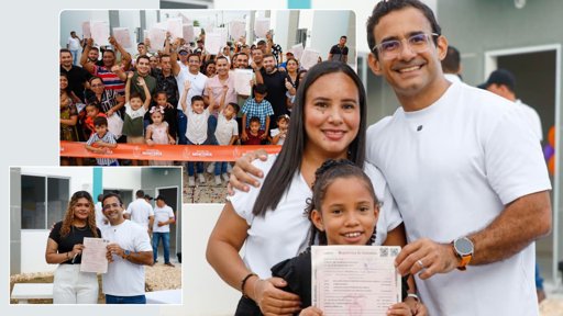 Cuarenta y seis familias de Montería cumplen el sueño de tener vivienda propia