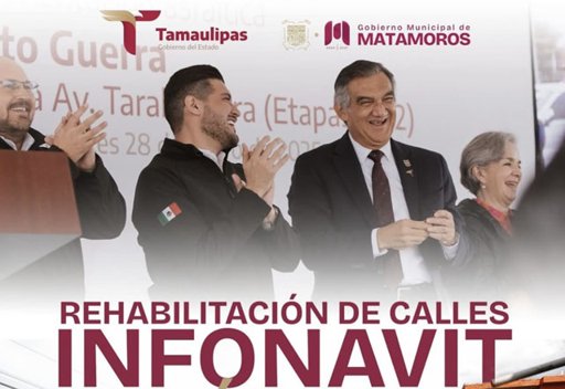 Rehabilitación de Calles en Matamoros Mejora Movilidad y Calidad de Vida