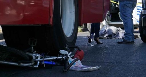 Muere ciclista de 79 años atropellado por unidad de transporte público en Guadalajara