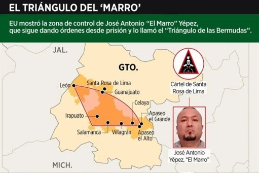 EE.

UU. sanciona al Cártel de Santa Rosa de Lima y afirma que 'El Marro' opera desde prisión