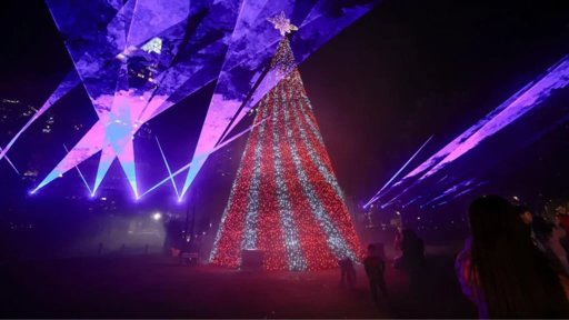 San Pedro celebra la llegada de 2026 con espectáculo de luces en lugar de pirotecnia