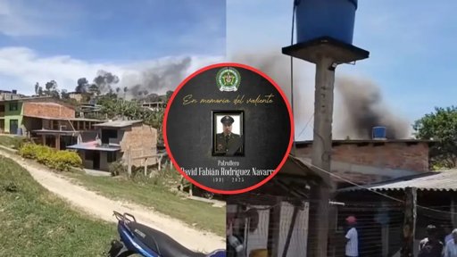 Ofensiva de las disidencias de las FARC deja un policía muerto y varios heridos en el Cauca