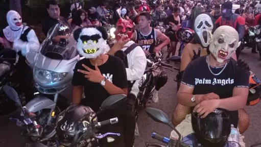 “Rodada del Terror” en CDMX deja 511 motos remitidas y un detenido