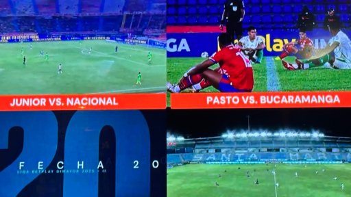 Futbolistas de la Liga BetPlay protestan en plena cancha por incumplimientos laborales