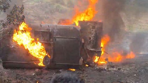 Explosión de pipa en Chiapas deja un muerto y un herido grave