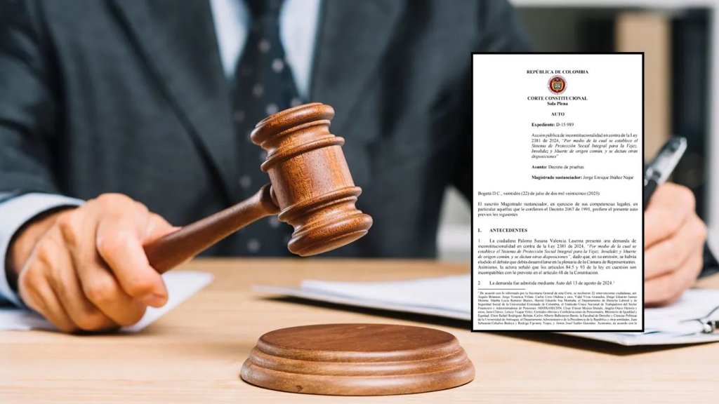 Reforma Pensional se Frena en la Corte Constitucional por Decreto de Pruebas