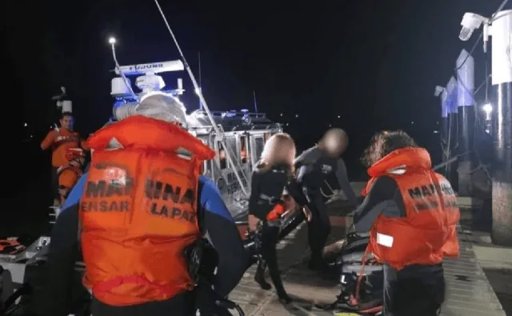 Marina rescata a cinco buzos extranjeros desaparecidos en Isla Espíritu Santo