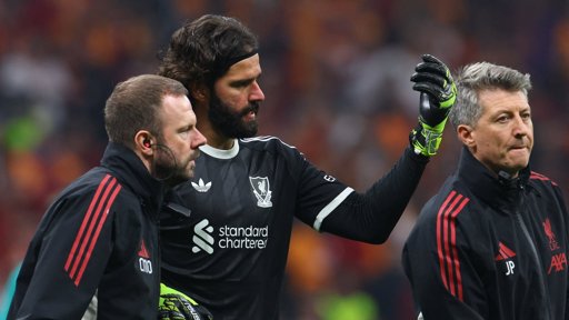 Alisson Becker sufre lesión de isquiotibiales y será baja clave en Liverpool