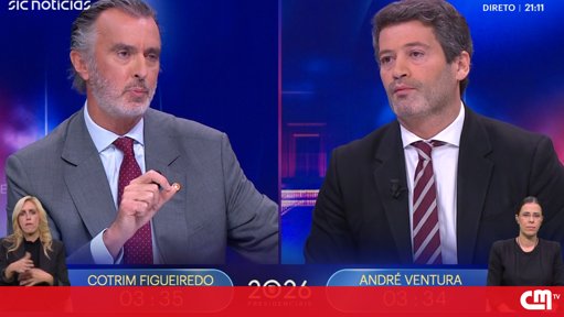 Debate Aceso entre Ventura e Cotrim de Figueiredo Marca a Campanha