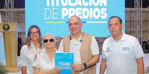 Dignificación y Seguridad Jurídica: 500 Familias Samarias Reciben Títulos de Propiedad