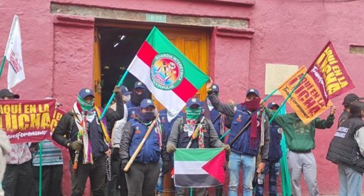 Manifestaciones y tomas de edificios públicos marcan jornada de protesta en Bogotá