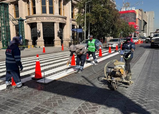 Monterrey intensifica limpieza del centro de la ciudad de cara al Mundial 2026