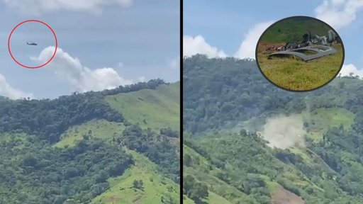 ELN se atribuye ataque a helicóptero en Amalfi, contradiciendo la versión del Gobierno