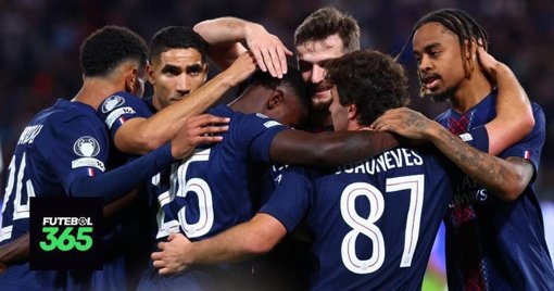 PSG goleia Bayer Leverkusen por 7-2 com contribuição portuguesa