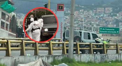 Persecución y balacera en el centro de Bogotá dejan un muerto y dos capturados