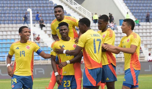 La Selección Colombia Sub-20 cierra su preparación con victoria 3-2 sobre México