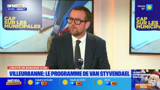 Villeurbanne : le maire sortant Cédric Van Styvendael face à son prédécesseur Jean-Paul Bret