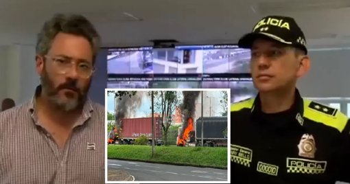 Disturbios en Univalle dejan dos tractomulas incineradas y generan rechazo institucional