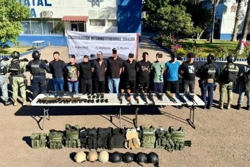 Autoridades realizan importantes detenciones y rescatan a secuestrados en Culiacán