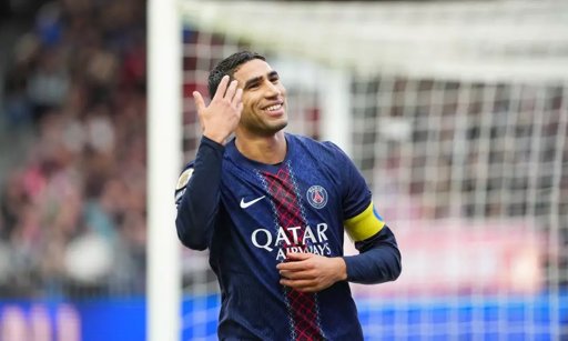 Auteur d'un doublé, Achraf Hakimi porte le PSG à Brest