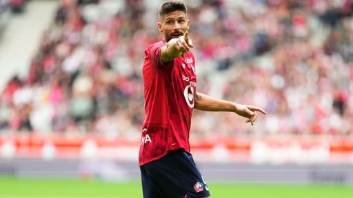 Coup dur pour Lille : Olivier Giroud et Ethan Mbappé forfaits contre Metz