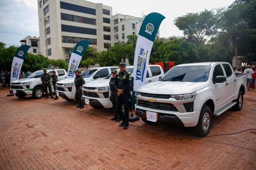 Administración distrital refuerza la seguridad con nueva dotación para la Fuerza Pública y operativos especiales