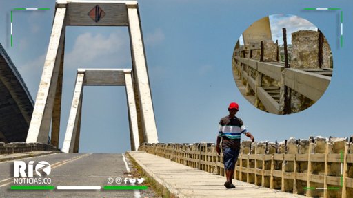 Ordenan Cierre del Antiguo Puente Pumarejo por Riesgo Estructural