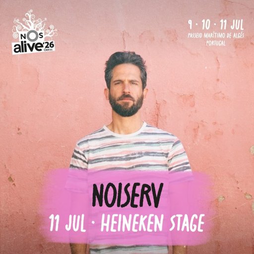 NOS Alive 2026 Anuncia Noiserv e The Royston Club