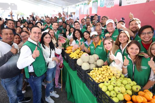 Programa 'Mercadito Mejora' celebra 300 ediciones de apoyo a la economía familiar en Coahuila