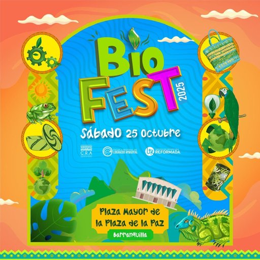 Jóvenes lideran la agenda ambiental en Barranquilla con la realización del BIO FEST 2025