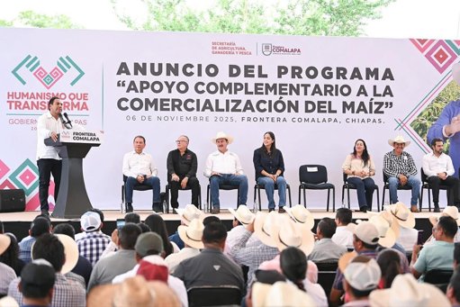 Gobiernos de Chiapas y México Impulsan Precio Justo para Productores de Maíz