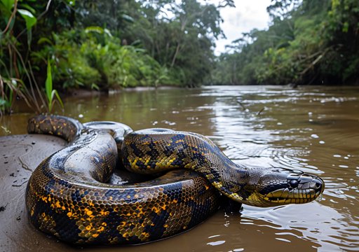 Fósseis Venezuelanos Indicam que o Gigantismo das Anacondas é um Traço Evolutivo Antigo e Estável