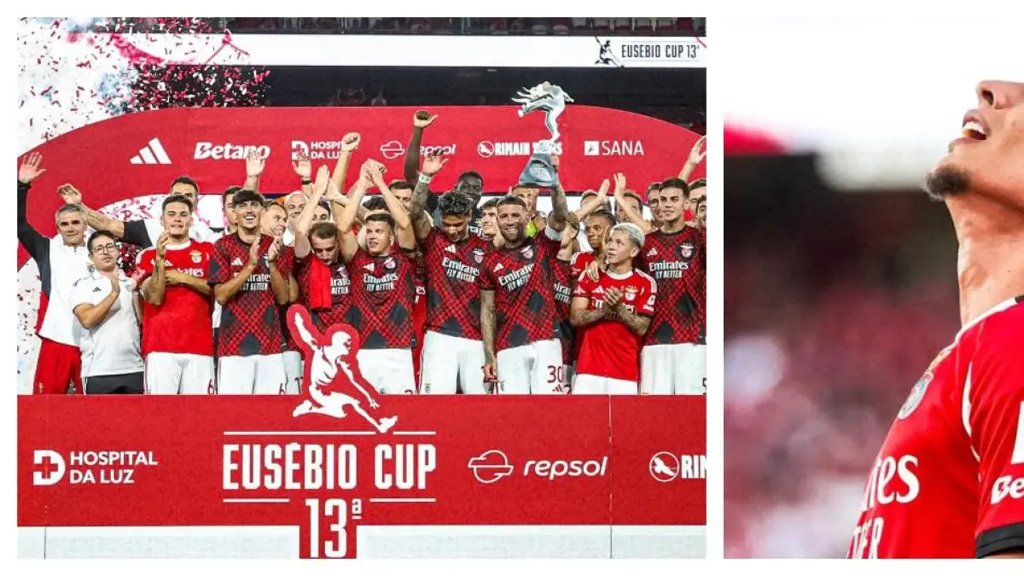 Richard Ríos debuta con el Benfica en amistoso contra Fenerbahce