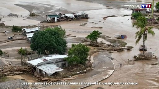 Les Philippines de nouveau dévastées par le "super typhon" Fung-wong