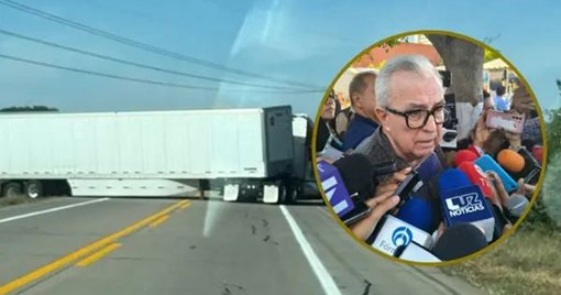 Autoridades reinstalan puntos de control antibloqueo en carreteras que conectan con Culiacán