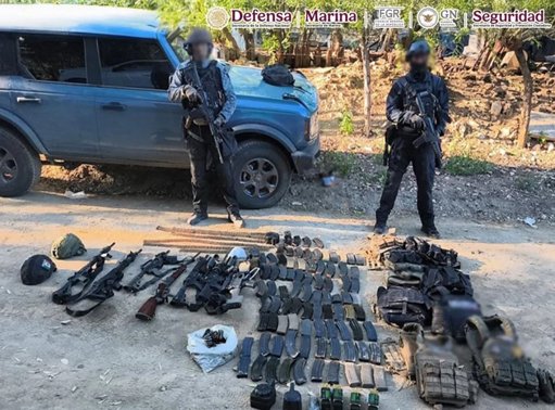 Operativos estratégicos derivan en capturas clave y decomisos de arsenales en Culiacán
