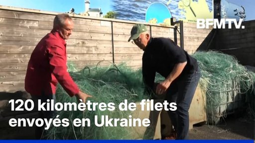 Des filets de pêche bretons pour piéger les drones russes en Ukraine