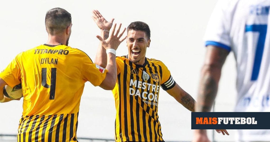 Lusitânia de Lourosa recupera de desvantagem e empata com Chaves