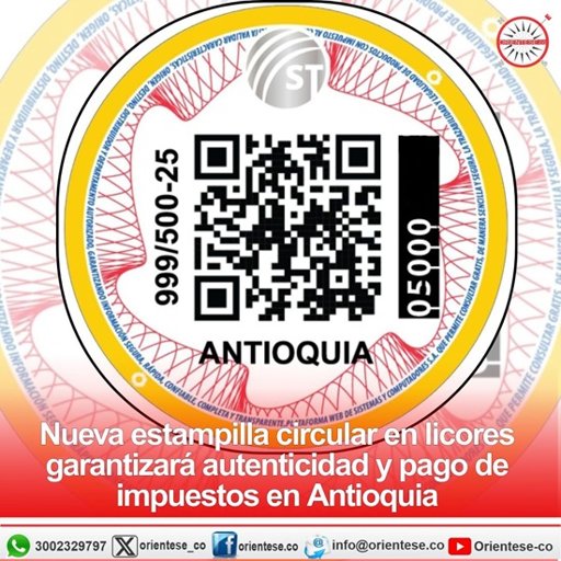 Antioquia innova con estampilla circular para licores para combatir el contrabando