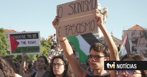 Jovem Eletrocutado em Estado Grave Durante Manifestação pró-Palestina em Lisboa