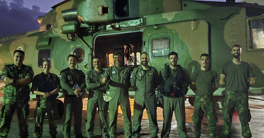 Força Aérea resgata turista que subiu ilegalmente à Montanha do Pico