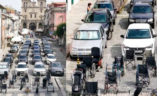 Campanha “São só 5 minutos” em Braga apela à empatia no estacionamento urbano