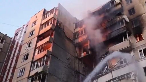 Rusia lanza el mayor ataque aéreo sobre Kiev e impacta sede del Gobierno ucraniano