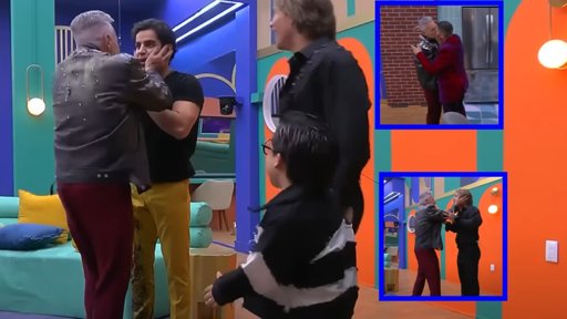 Alexis Ayala Sella Pacto del 'Cuarto Noche' con Besos a sus Compañeros