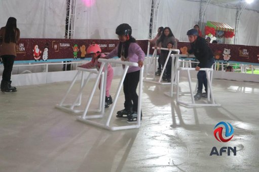 Ayuntamiento de Tijuana ofrece pista de hielo gratuita y Caravana Navideña