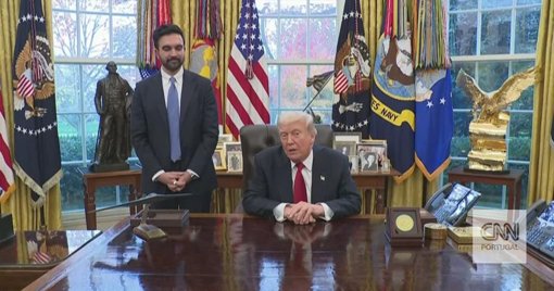 Trump e o Novo Autarca de Nova Iorque, Zohran Mamdani, Surpreendem com Encontro Cordial na Casa Branca